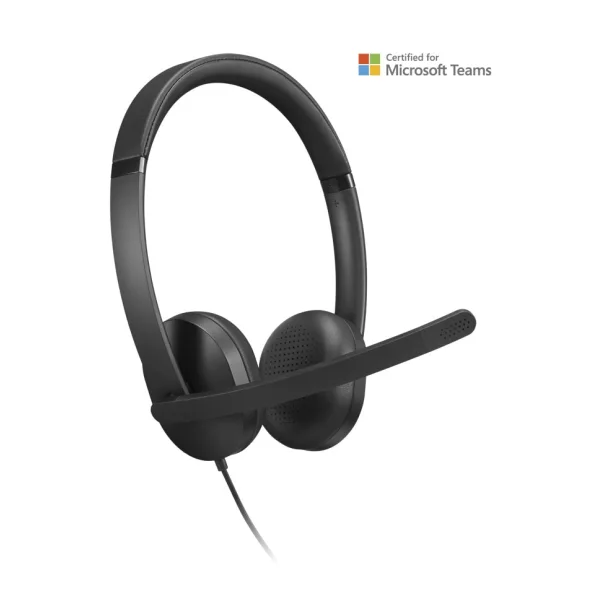 Lenovo VoIP Headset 5000 Schwarz, kabelgebunden, USB-C/A, Microsoft Teams zertifiziert