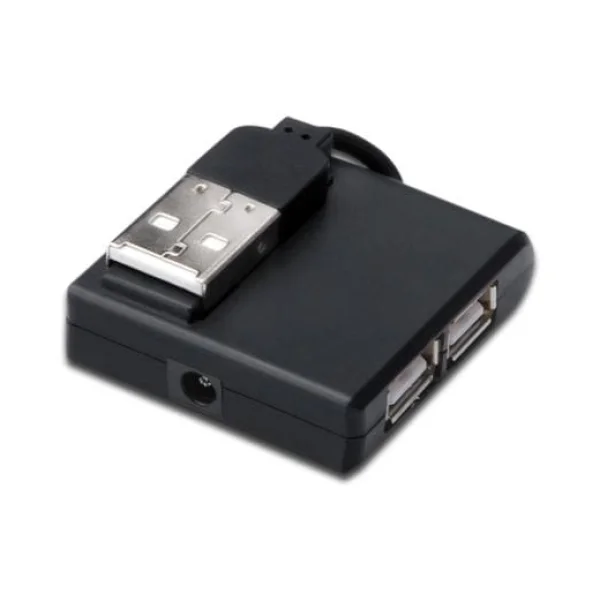 DIGITUS USB 2.0 Hub 4-Port schwarz