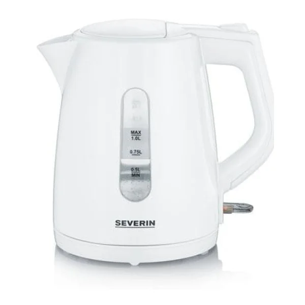 Severin WK 3411 Wasserkocher 1l 2200W weiß