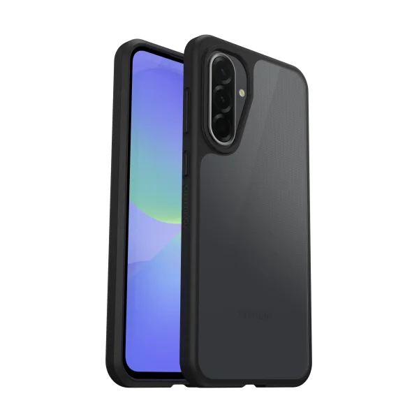 OtterBox React Case für Samsung Galaxy A36 5G Black Crystal - clear/black ProPack