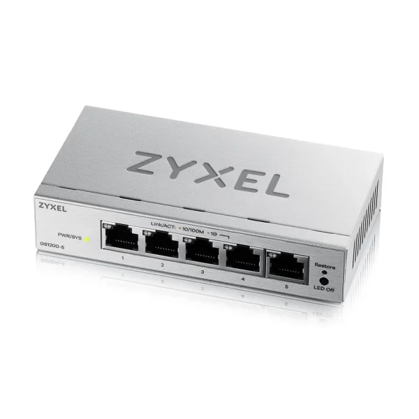 ZyXEL GS1200-5V3 Managed L2 Gigabit Desktop Switch