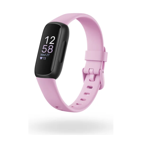 Fitbit Inspire 3 Fitness-Tracker Flieder/Schwarz