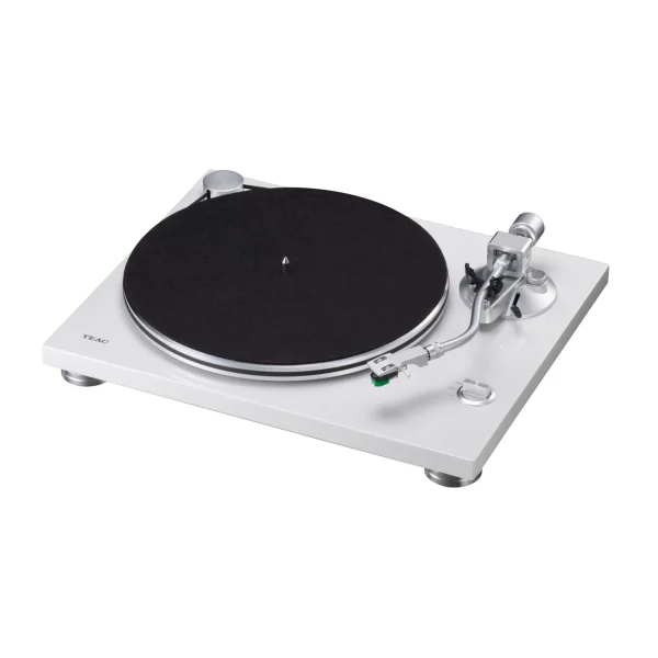 TEAC TN-3B-SE Plattenspieler mit Riemenantrieb Weiß