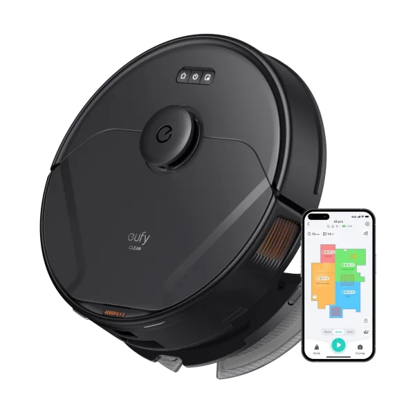 eufy Clean X8 Pro Saugroboter mit Wischfunktion und Aufladestation