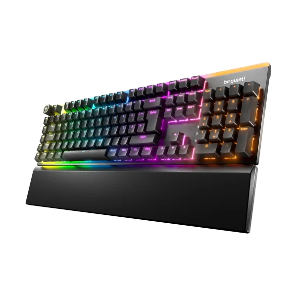Be quiet! LIGHT MOUNT SILENT LINEAR Kabelgebundene Gaming Tastatur schwarz
