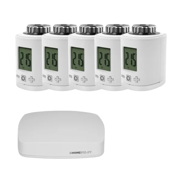 Homepilot Starter Set Smarte Heizung • 5 Thermostate