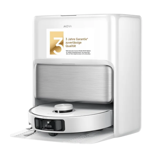 Mova P70 Pro Ultra Saugroboter mit Wischfunktion 30.000 Pa, Vollautomatische Basisstation