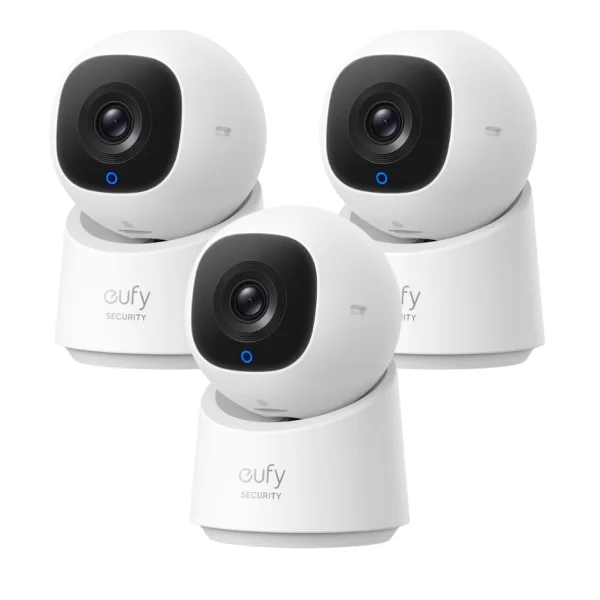 eufyCam C220 Überwachungskamera 2K Indoor • 3er Pack