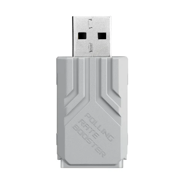 ASUS ROG Polling Rate Boost USB-Adapter Weiß, 8000 Hz Abtastrate für deine ROG Gaming- Tastatur- und Maus