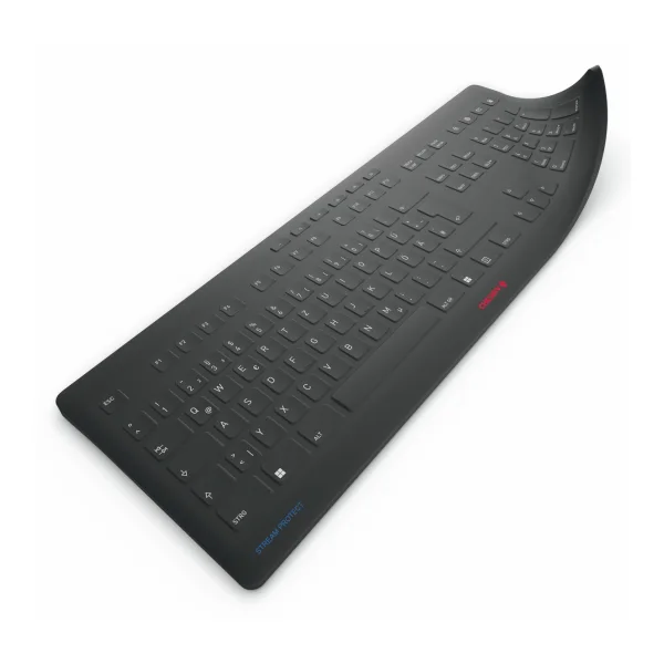 CHERRY STREAM PROTECT MEMBRANE hygienischer Silikon-Tastaturschutz, DE-Layout