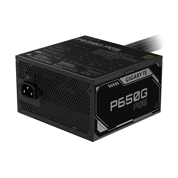 GIGABYTE P650G 650W ATX Netzteil, 80+ Gold, PCIe5.1, ATX3.1
