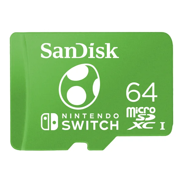 SanDisk 64 GB microSDXC Speicherkarte für Nintendo Switch™ grün