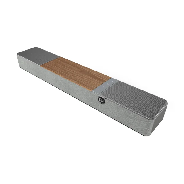 Klipsch Flexus Core 100 kompakte Dolby-Atmos Soundbar walnuss