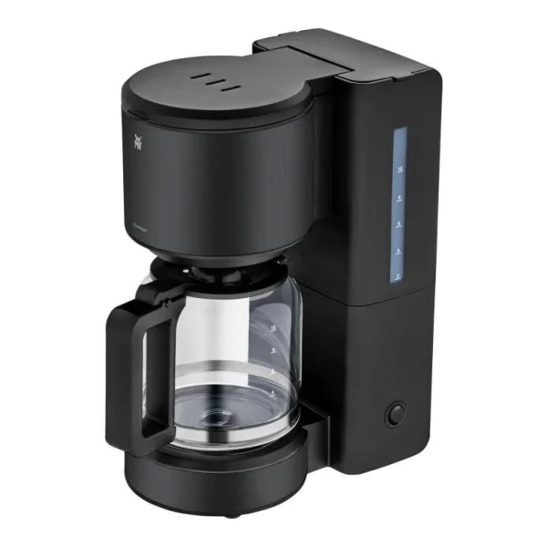 WMF 412150071 Stelio Kaffeemaschine Glas Deep Black