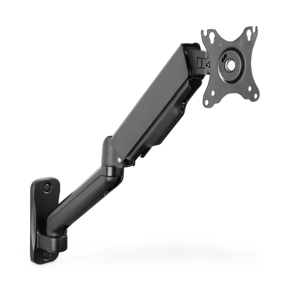 DIGITUS Universal Monitor-Wandhalterung mit Gasdruckfeder und Schwenkarm