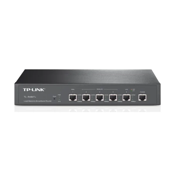 TP-LINK TL-R480T+ 5-Port Multi WAN Loadbalance Breitbandrouter