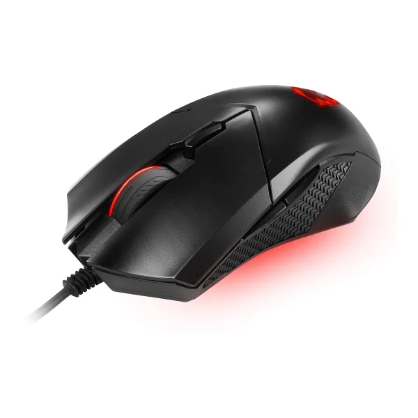 MSI Clutch GM08 Gaming Maus Schwarz, USB