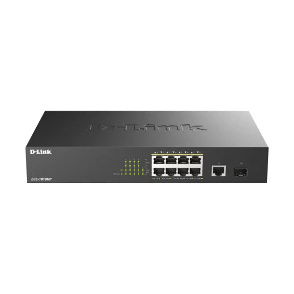 D-Link DGS-1010MP/E 10-Port Layer2 PoE+ Gigabit Switch