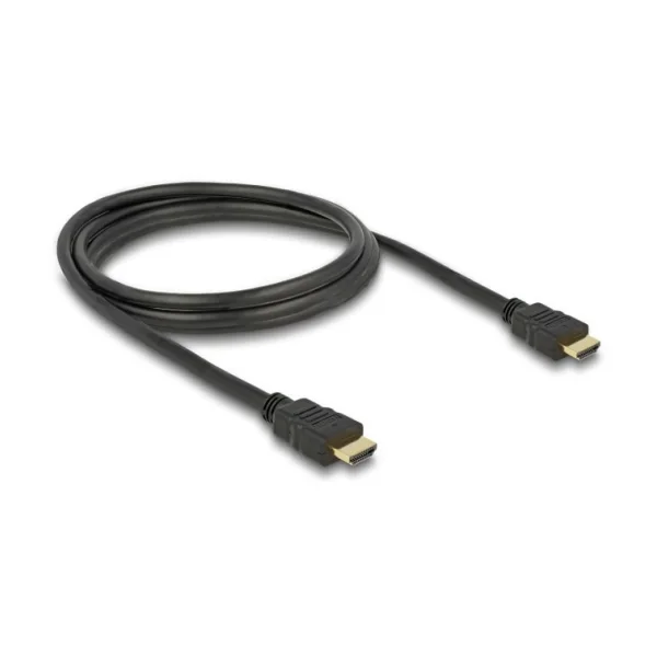 DeLOCK HDMI Kabel 1,5m High Speed Ethernet 4K St./St. schwarz