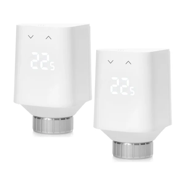 Eve Thermo (5. Gen) - Smartes Heizkörperthermostat (Matter) 2er Pack