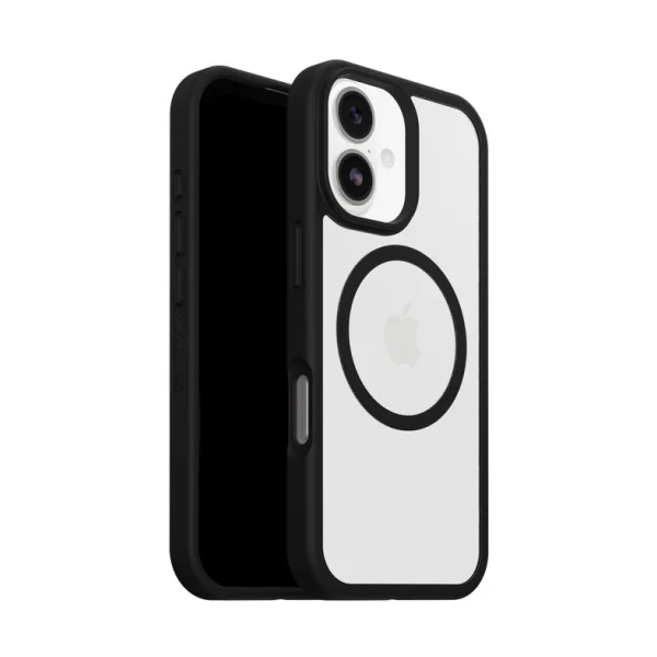 OtterBox React MagSafe Apple iPhone 17 Black Crystal - clear/black