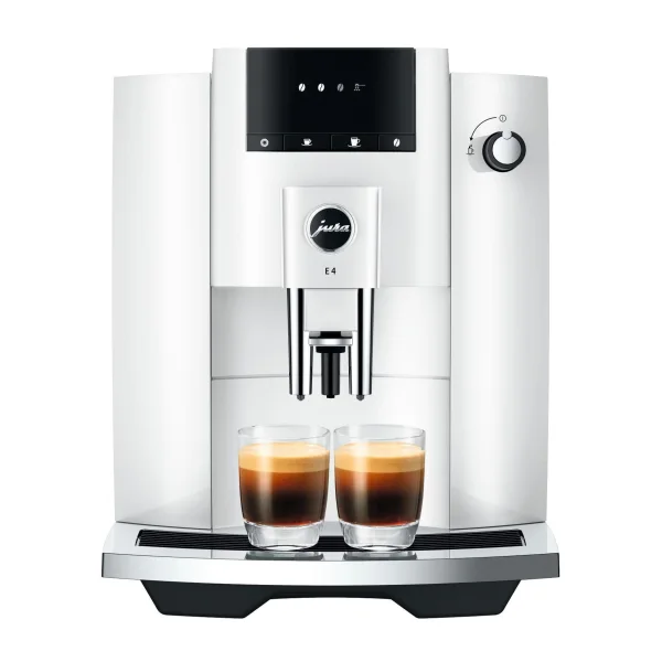 JURA E4 Piano White (EA) Kaffeevollautomat