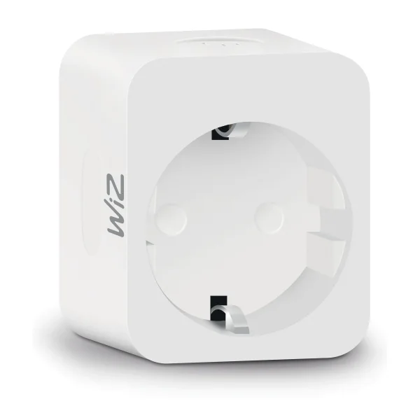 WiZ Smart Plug powermeter Type-F Steckdose weiß