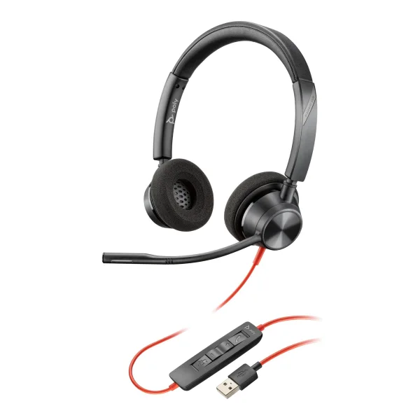 Poly Blackwire 3320 Headset for Business - USB-C - UC-zertifiziert