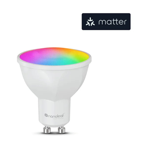 Nanoleaf Essentials Matter WLAN Smart Bulb GU10 LED-Leuchtmittel