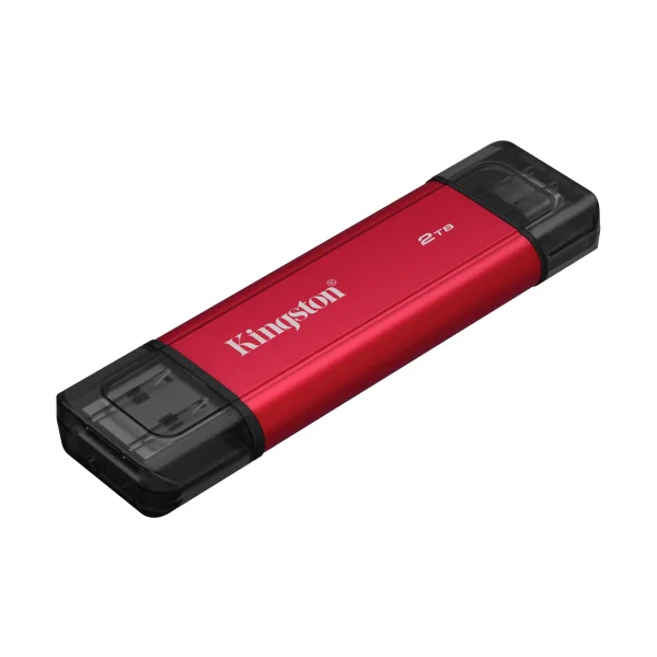 Kingston SPSD Dual Portable 2 TB USB-A 3.1 (10Gb/​s), USB-C 3.1 (10Gb/​s) externe Festplatte SSD
