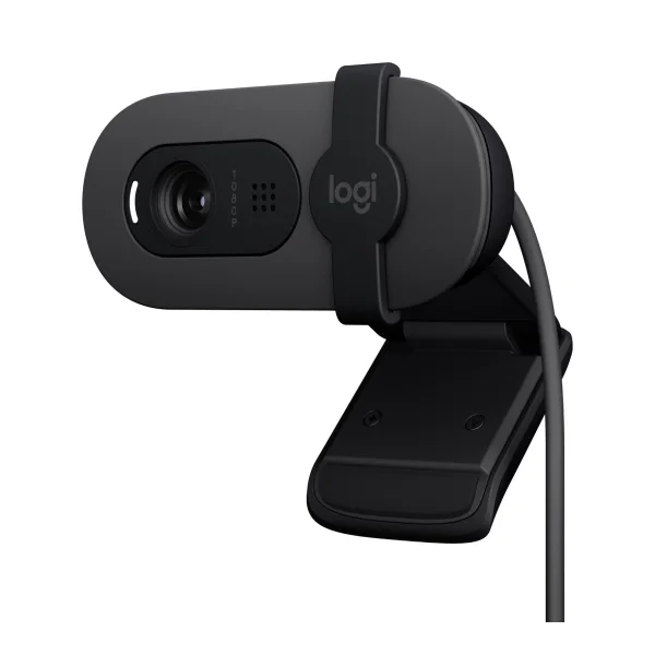 Logitech Brio 100 Full HD-Webcam Graphite - inkl. Beleuchtungskorrektur