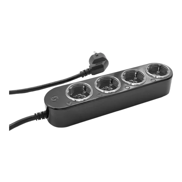 Shelly Power Strip 4 Gen4 Smarte Steckdosenleiste WLAN Zigbee Matter BT schwarz