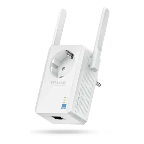 TP-LINK TL-WA860RE wireless 300MBit WLAN-n Repeater mit Steckdose und LAN Port