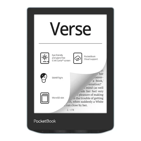 PocketBook Verse eReader bright blue mit 212 DPI 8 GB