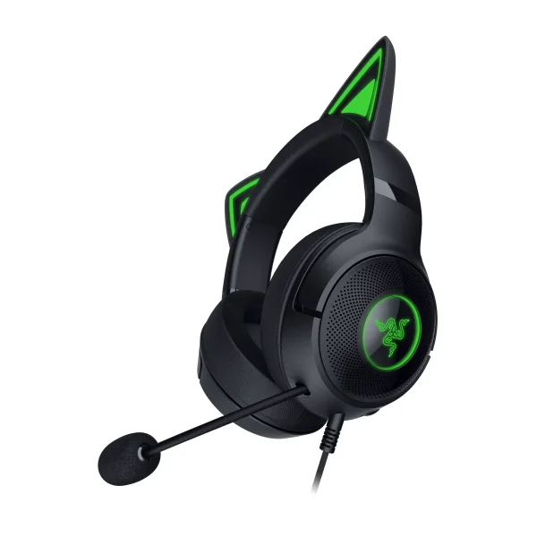 RAZER Kraken Kitty V2 Kabelgebundenes RGB Headset - Schwarz