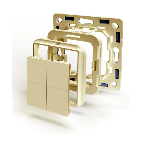 Shelly BLU Wall Switch 4 Adapter Busch-Jaeger