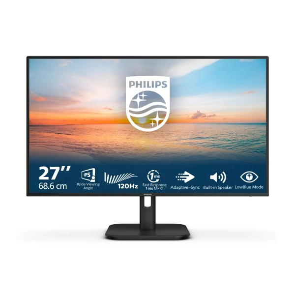 Philips 27E1N1200A 27 Zoll Full HD IPS LED 16:9 120 Hz Office Monitor