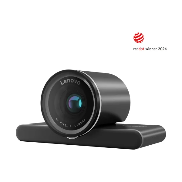 Lenovo 4K Pro Webcam mit KI-Autoframing, Sony STARVIS 2 Sensor, HDR, USB-C und Microsoft Teams Zertifizierung