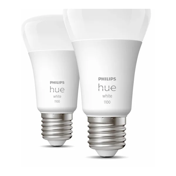 Philips Hue White E27 Doppelpack 1100lm 75W