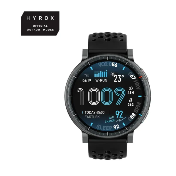 Amazfit Balance 2 XT 47mm Smartwatch Black AMOLED GPS HYROX