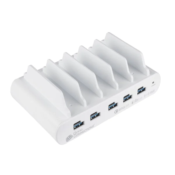 Good Connections USB-Desktop-Schnellladestation 110W 10-Port (5x USB-C 5x USB-A)