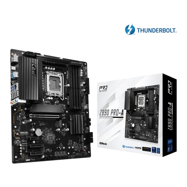 ASRock Z890 Pro-A ATX Mainboard Intel Xe/TB4/HDMI/DP