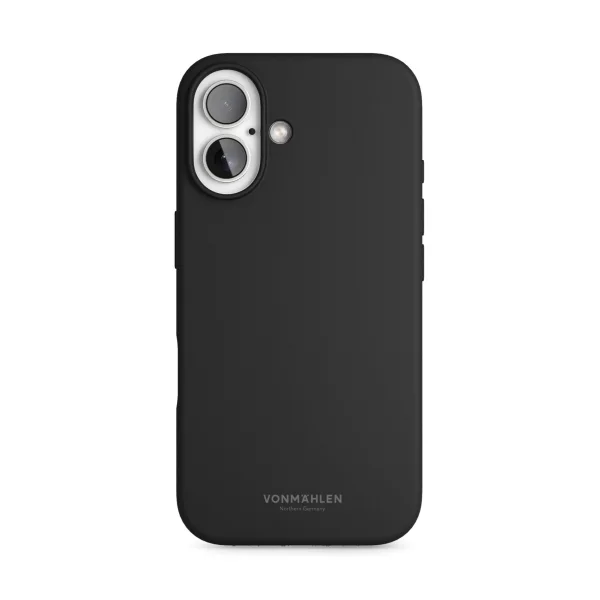 Vonmählen Soft Silicone Case für iPhone 16 schwarz