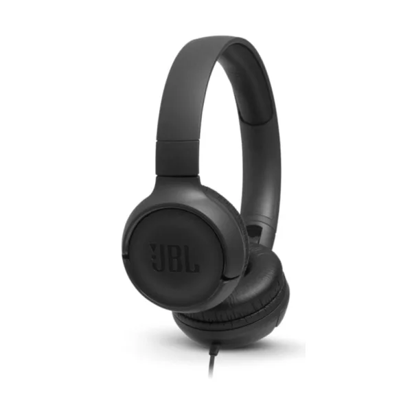 JBL TUNE 500 schwarz - Kabelgebundener On-Ear-Kopfhörer Mikrofon