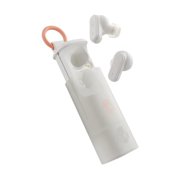 Skullcandy Dime Evo True Wireless drahtlose Kopfhörer, weiß Bluetooth In-Ear