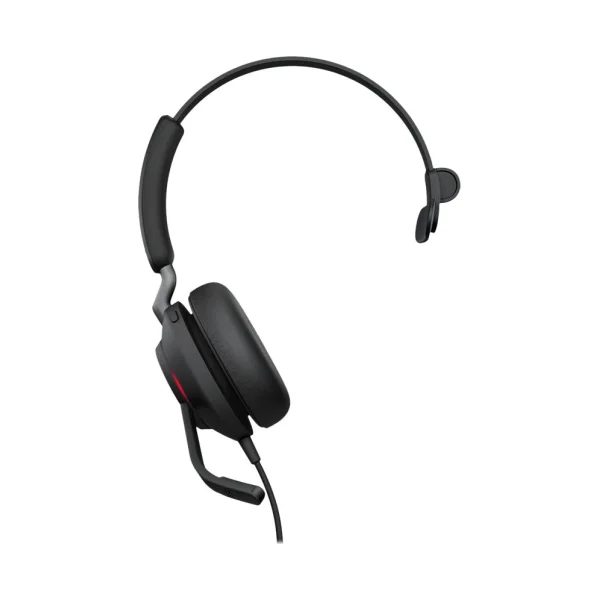 Jabra Evolve2 40 SE UC Mono USB Headset schwarz USB-C mit Verlängerungskabel
