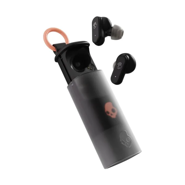 Skullcandy Dime Evo True Wireless drahtlose Kopfhörer, schwarz Bluetooth In-Ear
