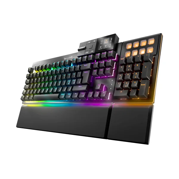be quiet! DARK MOUNT Silent Linear Schwarz Gaming Tastatur, kabelgebunden, RGB, Mechanische Switches