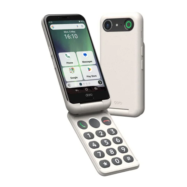 Doro Aurora A20 Smartphone 4GB/64GB Dual-SIM Doro Easy Interface Weiß