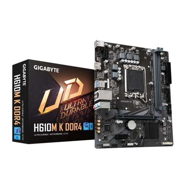 GIGABYTE H610M K DDR4 mATX Mainboard Sockel 1700 HDMI